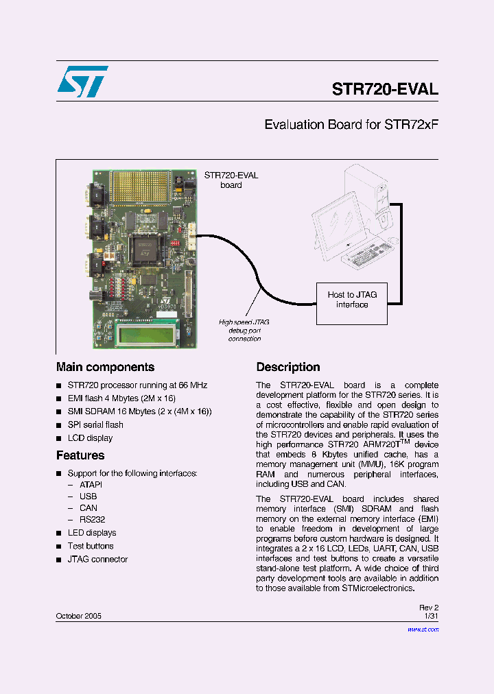 STR720-EVAL_1319292.PDF Datasheet