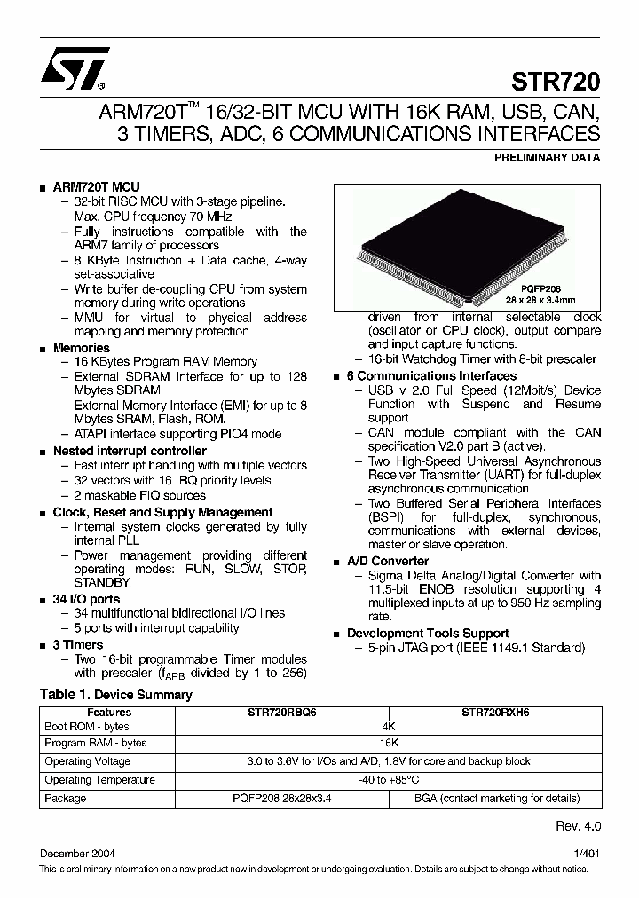 STR720RXH6_1319293.PDF Datasheet