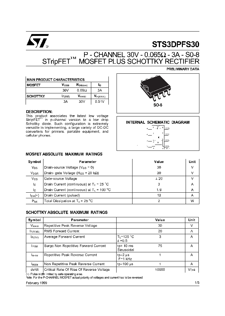 STS3DPFS30_1319369.PDF Datasheet