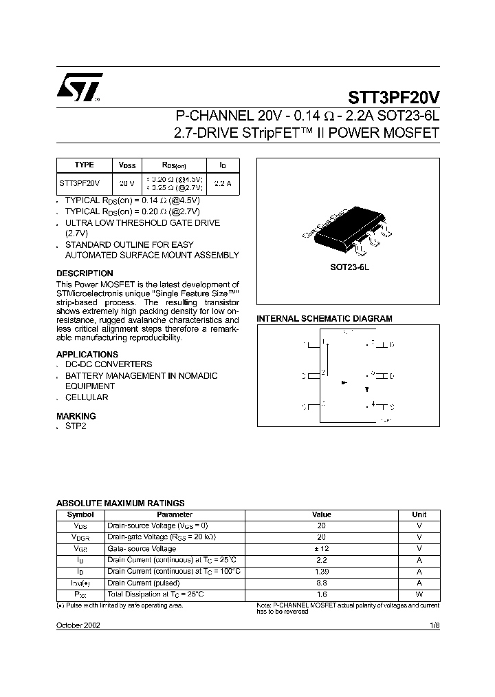 STT3PF20V_1319422.PDF Datasheet