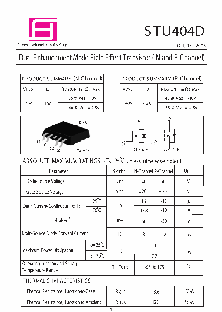 STU404D_1319535.PDF Datasheet