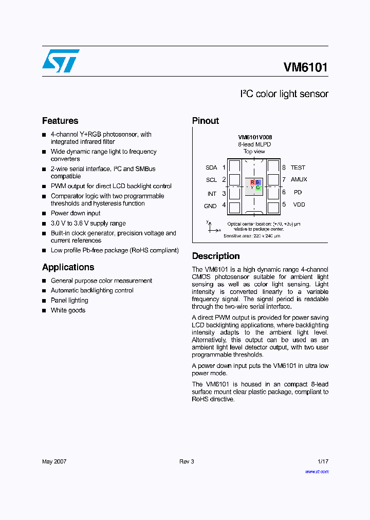VM6101_815661.PDF Datasheet