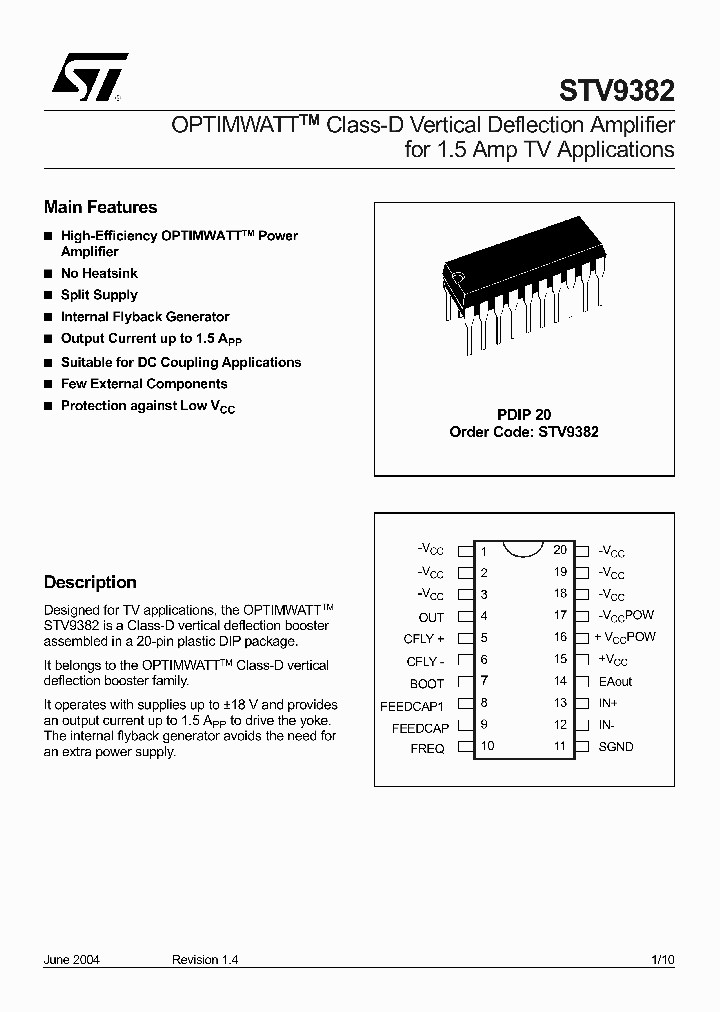 STV9382_1175440.PDF Datasheet