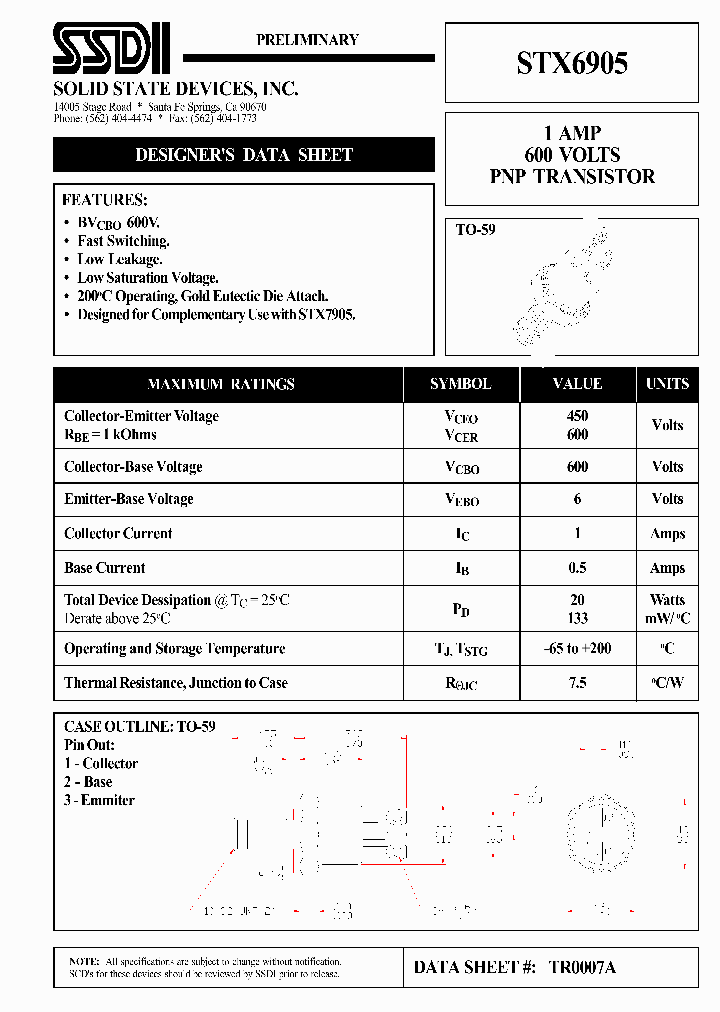 STX6905_1319689.PDF Datasheet