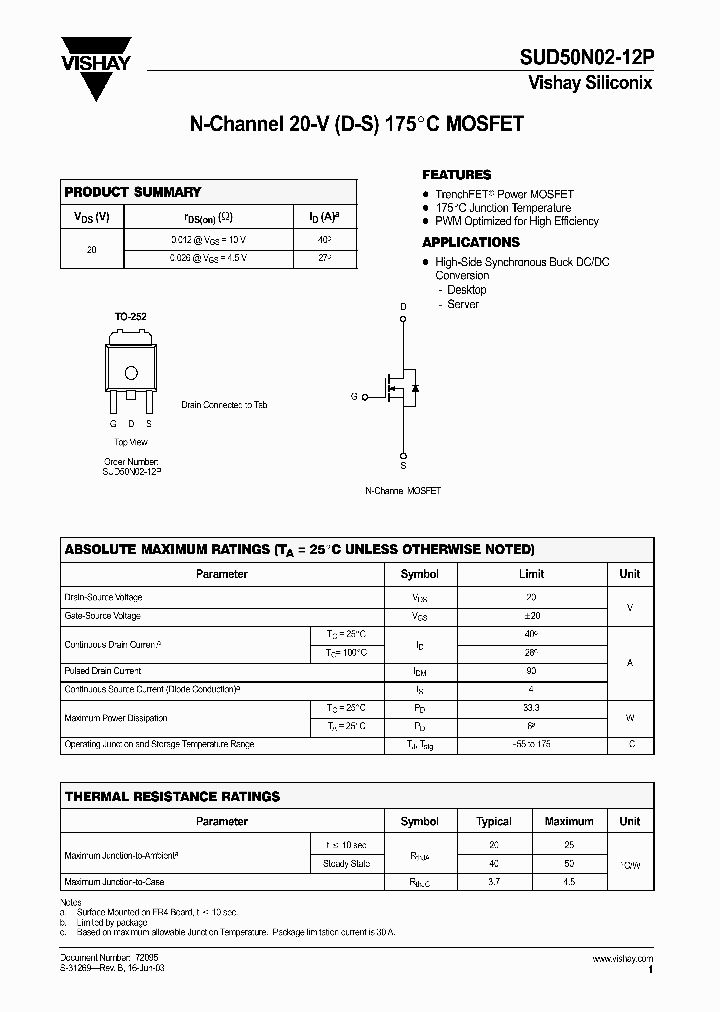 SUD50M02-12P_1319753.PDF Datasheet