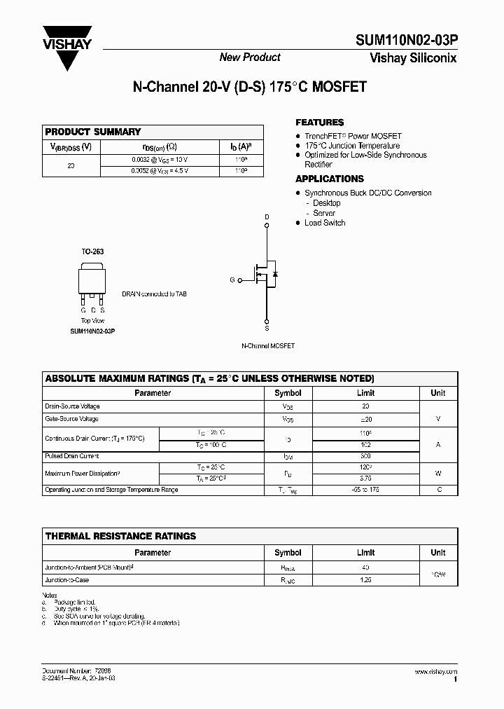 SUM110N02-03P_1319794.PDF Datasheet