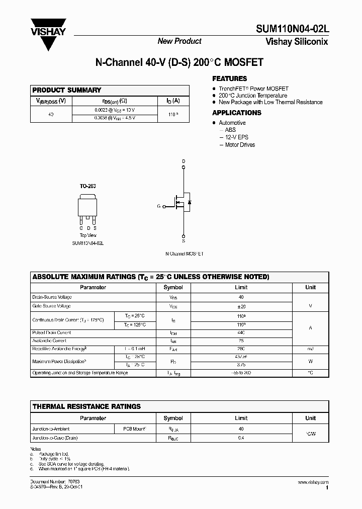 SUM110N04-02L_1319798.PDF Datasheet