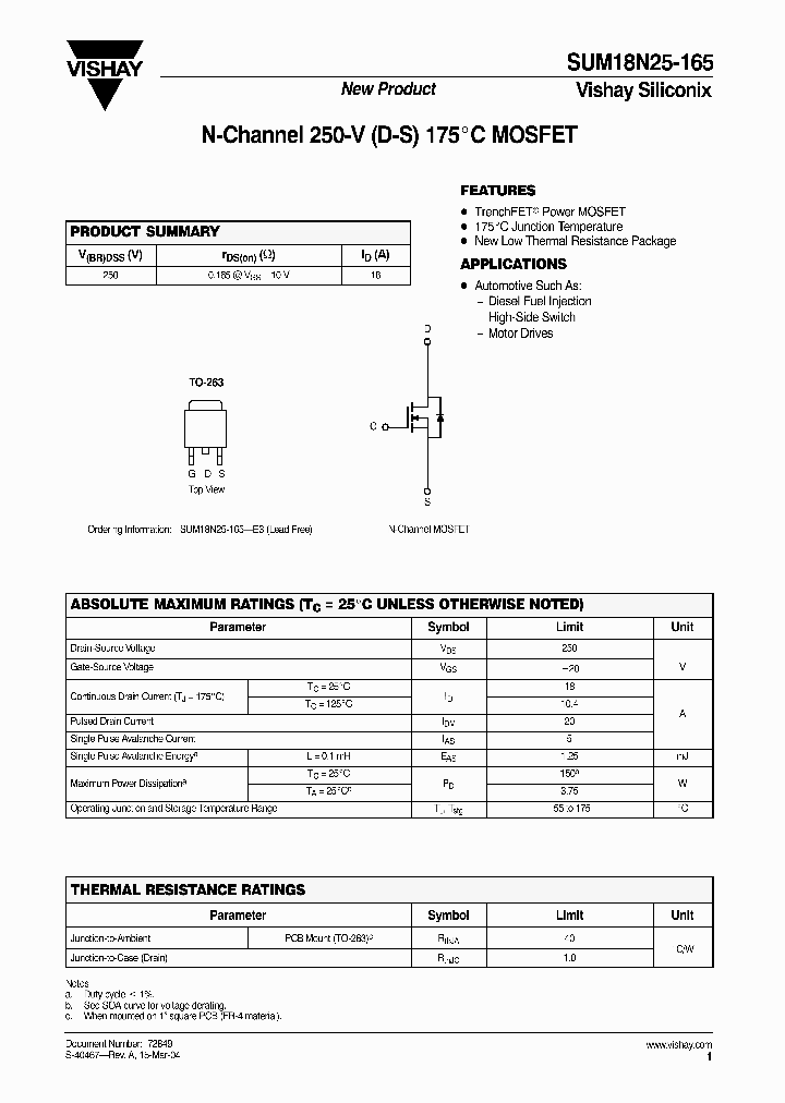 SUM18N25-165_1319815.PDF Datasheet