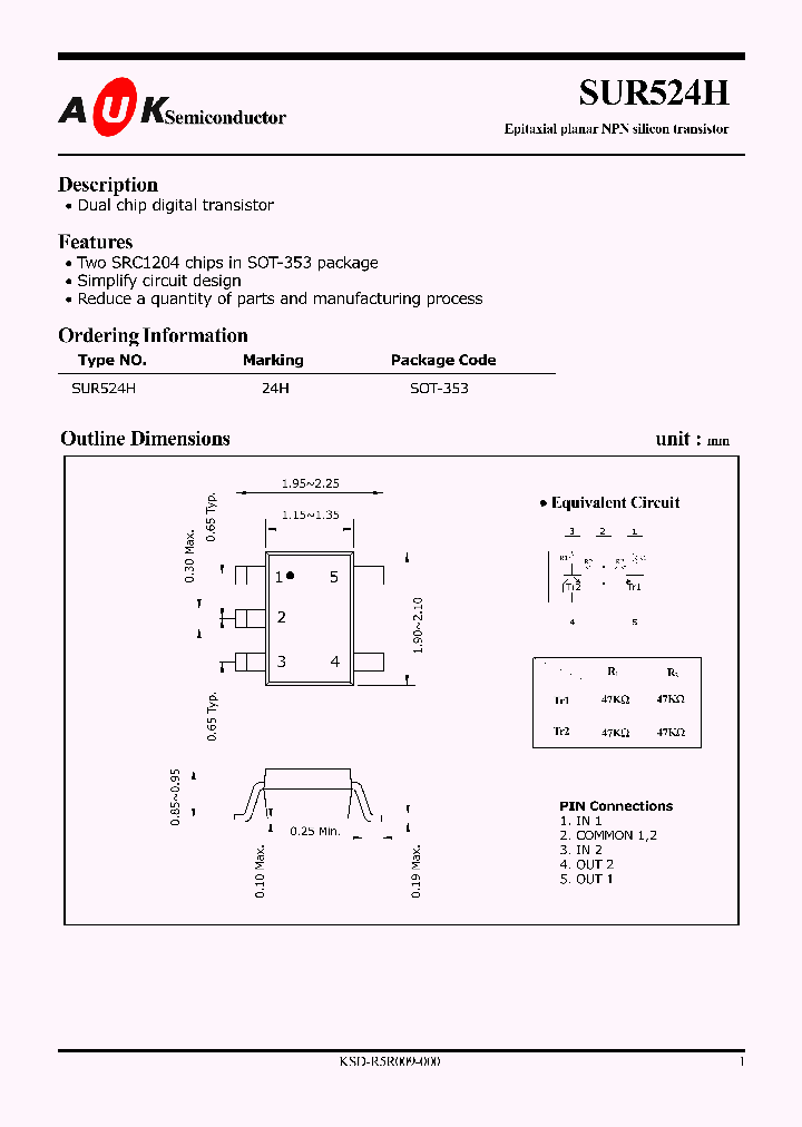 SUR524H_1319909.PDF Datasheet