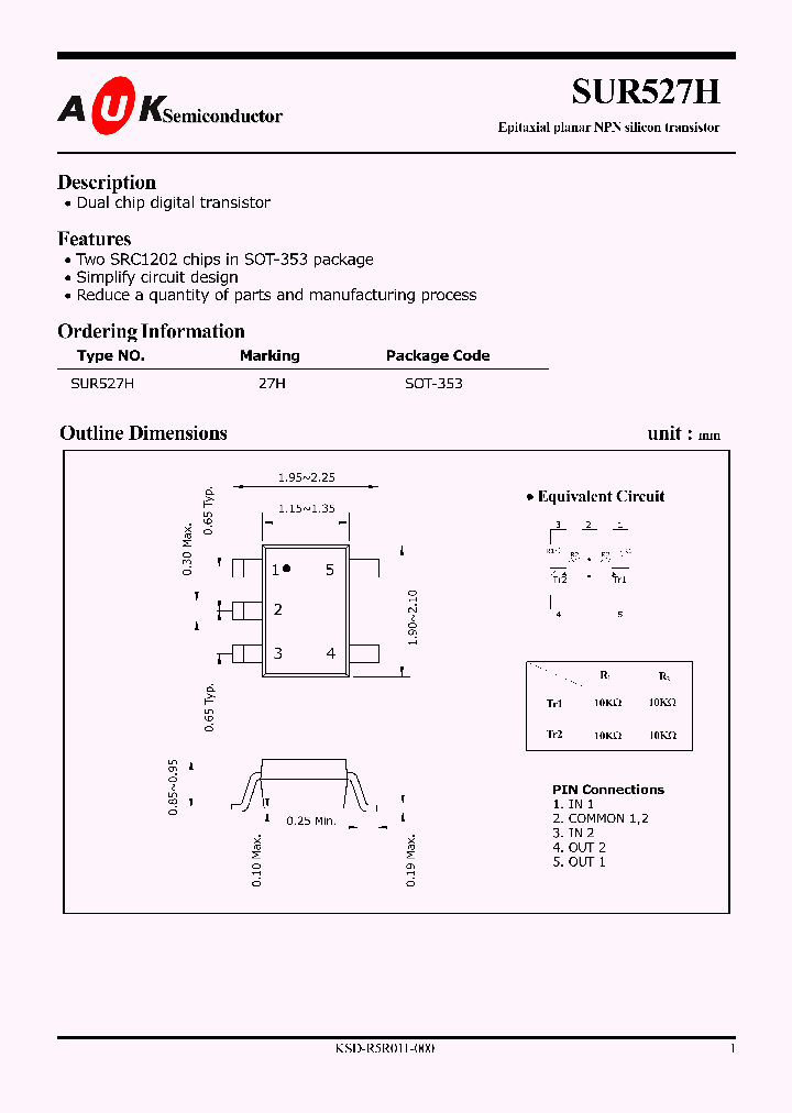 SUR527H_1319911.PDF Datasheet