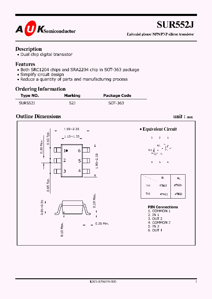 SUR552J_1319930.PDF Datasheet