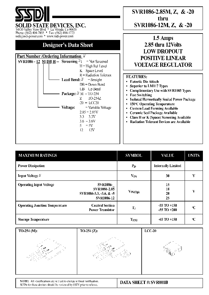 SVR1086-285Z_1320014.PDF Datasheet