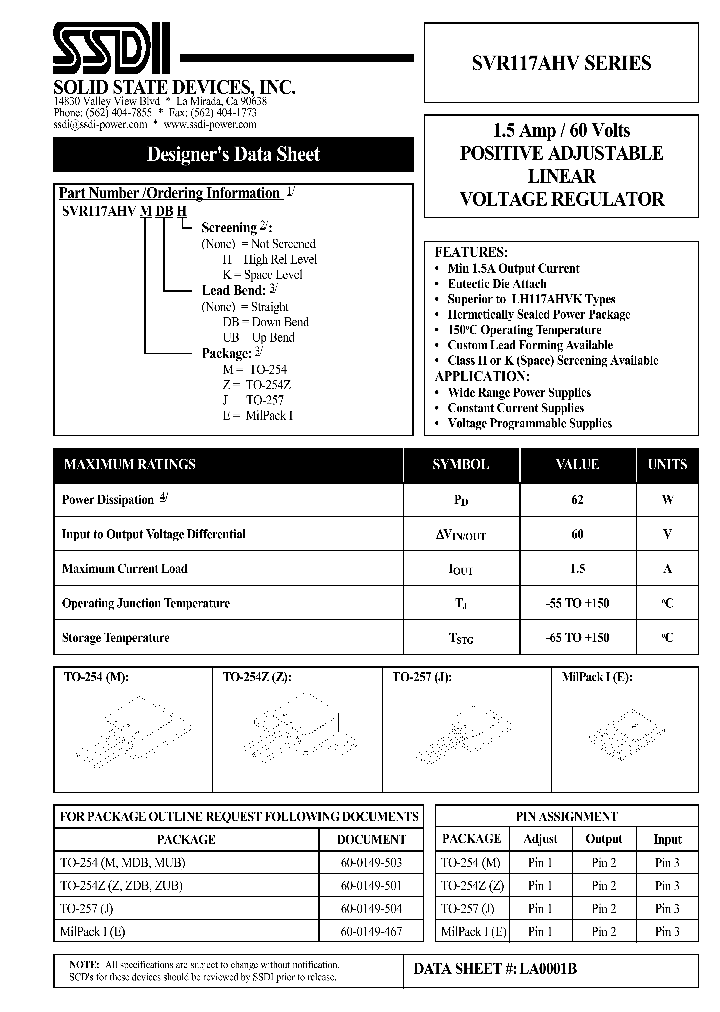 SVR117AHV_1320017.PDF Datasheet