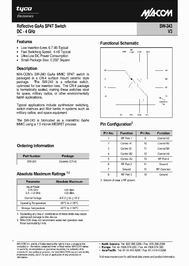 SW-243_1320061.PDF Datasheet