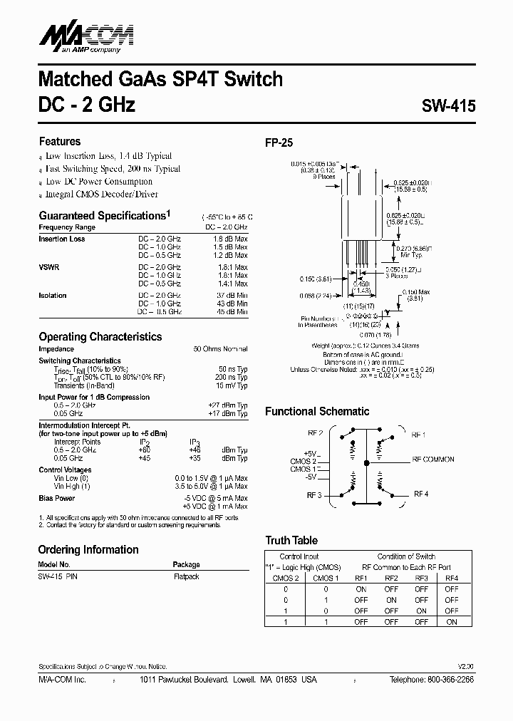 SW-415_1046797.PDF Datasheet