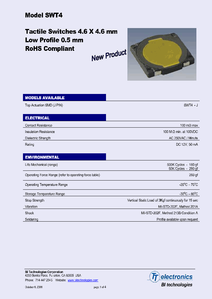 SWT4-J1WTR_1320114.PDF Datasheet