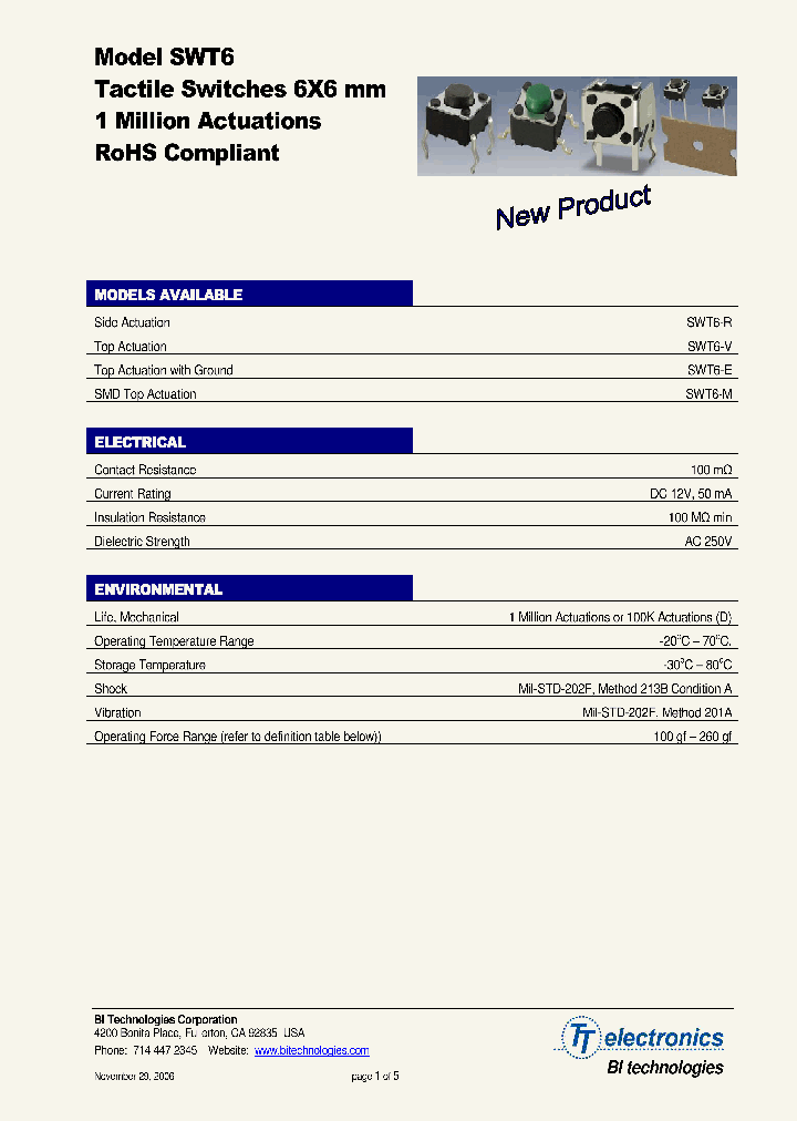 SWT6-V_1320117.PDF Datasheet