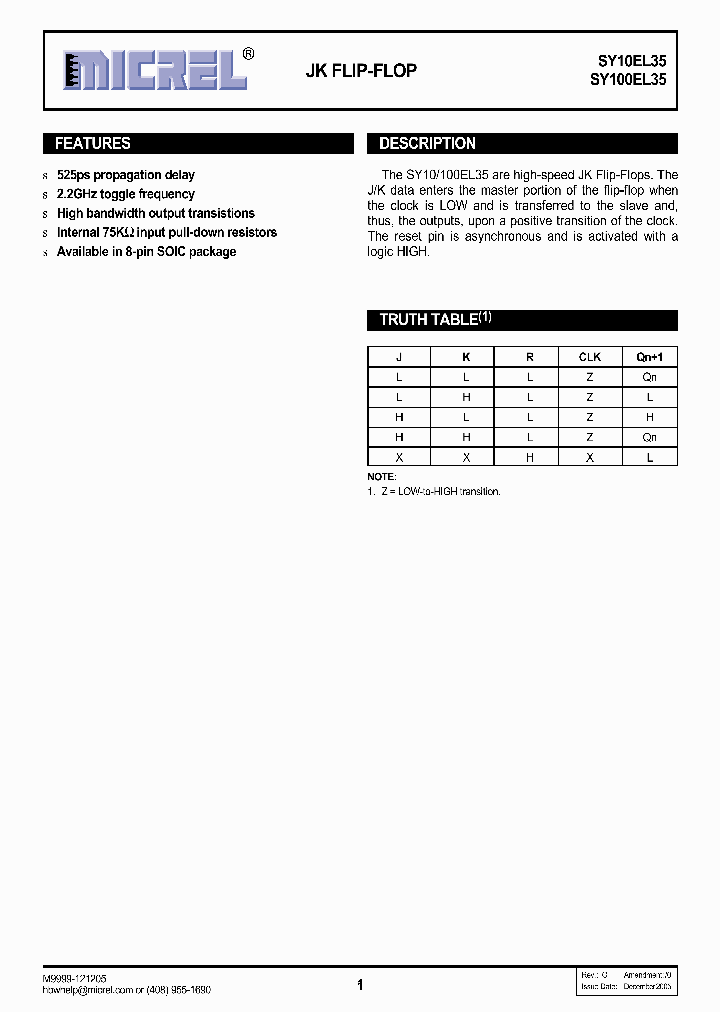SY10EL35LZC_1120715.PDF Datasheet