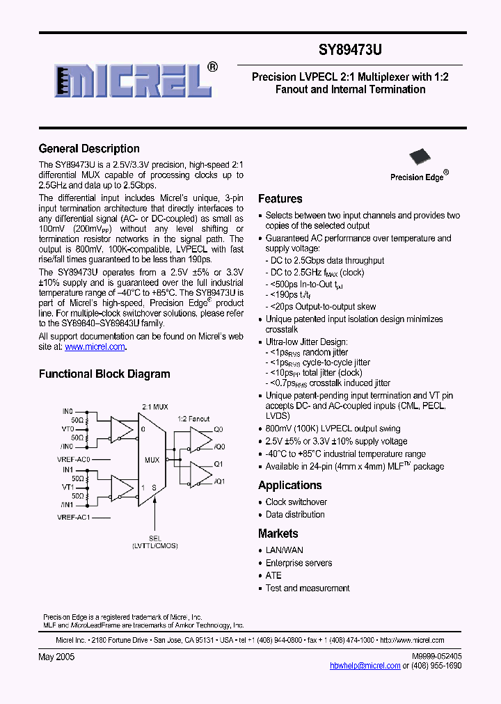 SY89475U_1320687.PDF Datasheet