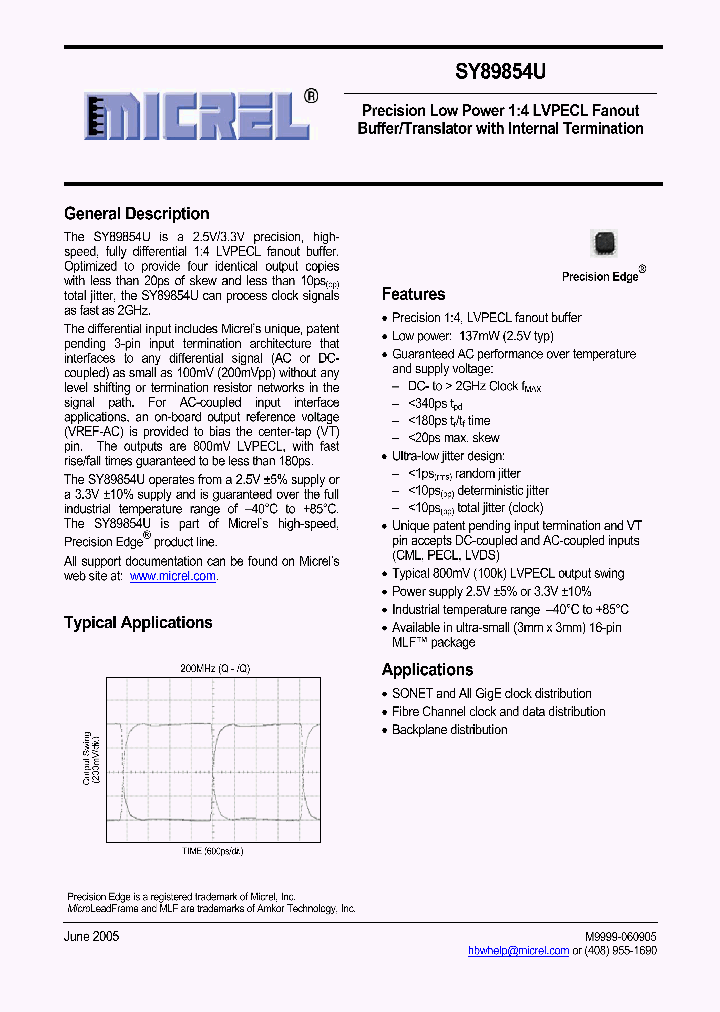 SY89854UMG_1099009.PDF Datasheet