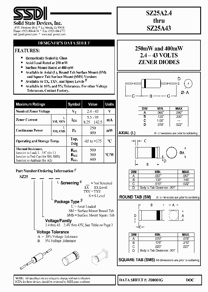 SZ25A91_1320762.PDF Datasheet