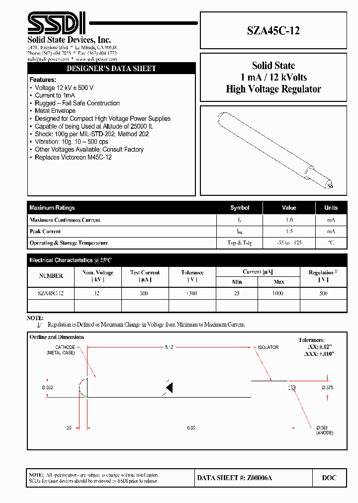 SZA45C-12_1320783.PDF Datasheet