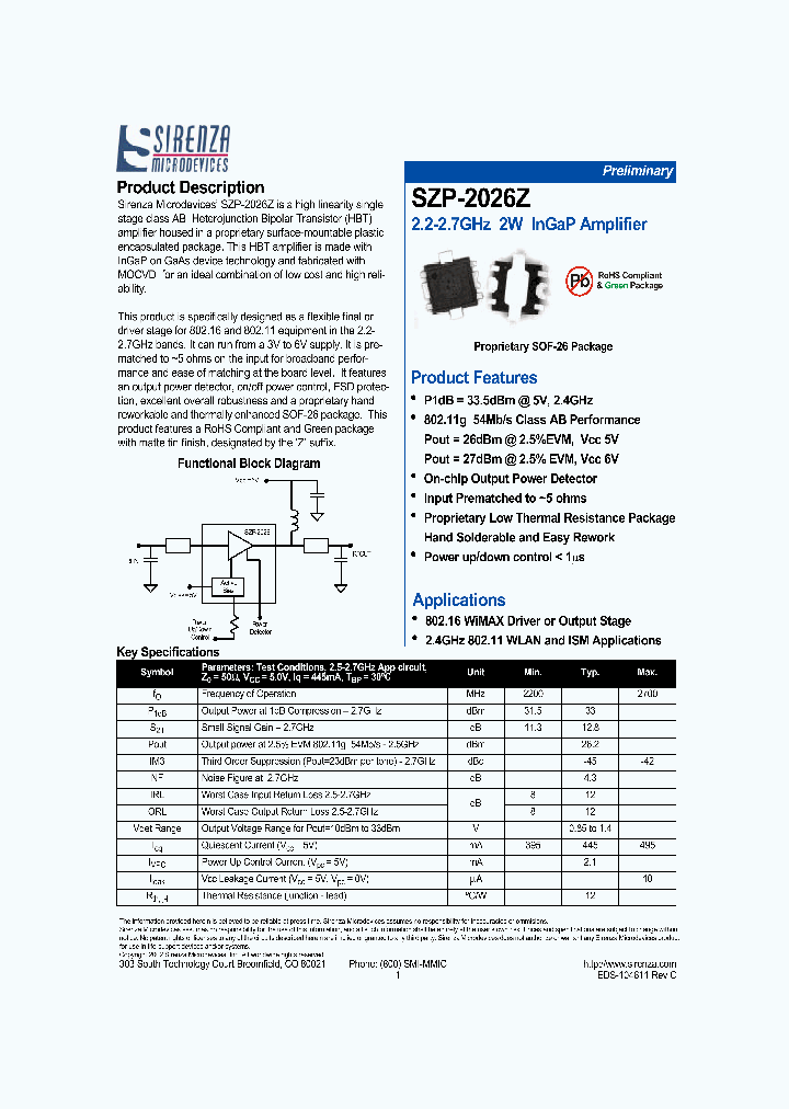 SZP-2026Z_1320788.PDF Datasheet