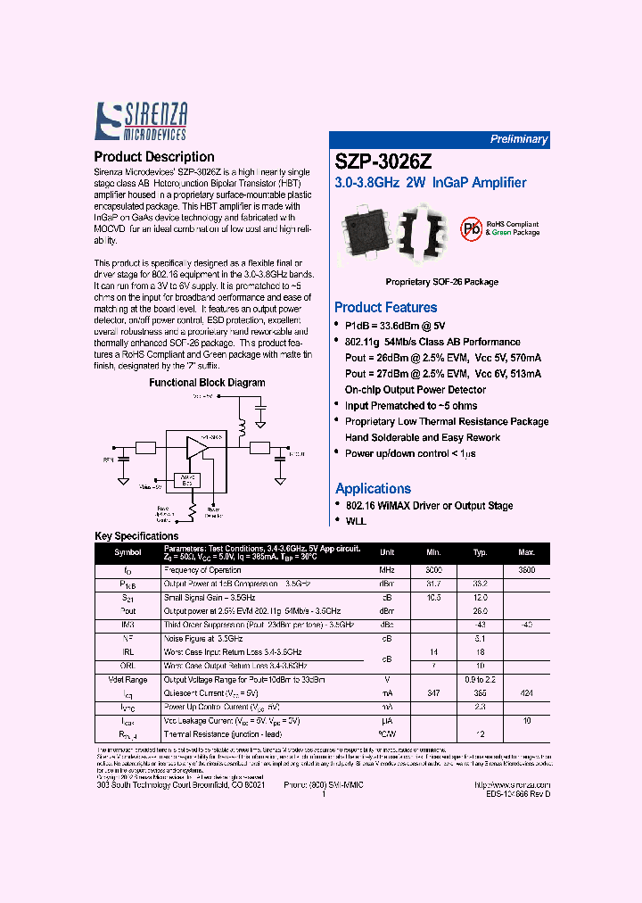 SZP-3026Z_1320789.PDF Datasheet
