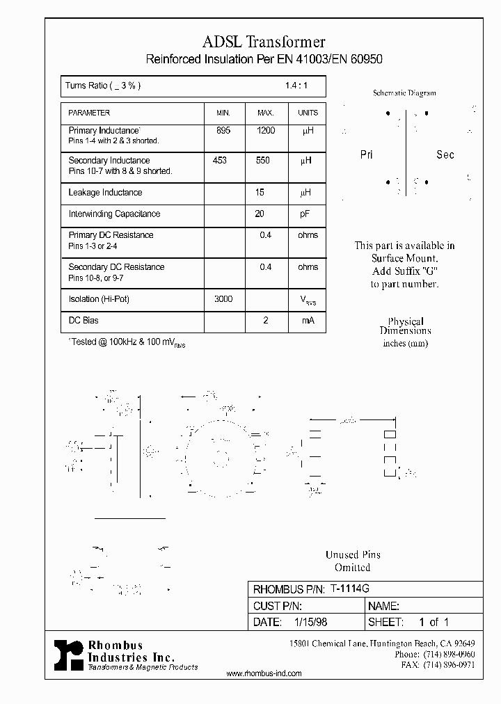 T-1114G_1320819.PDF Datasheet