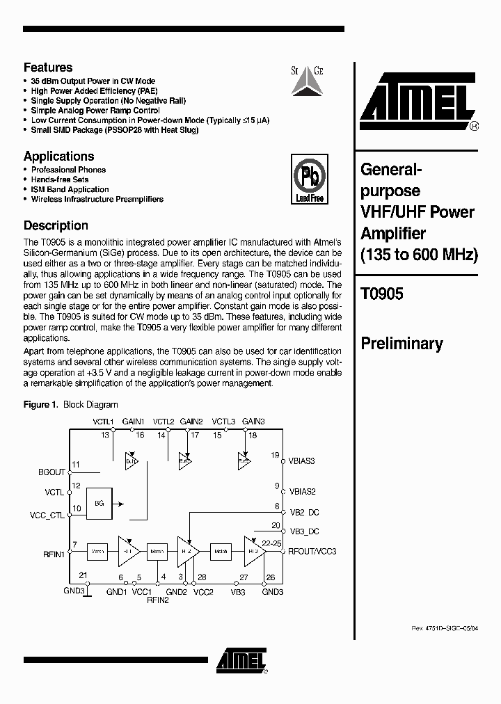T0905-TSPH_1320803.PDF Datasheet