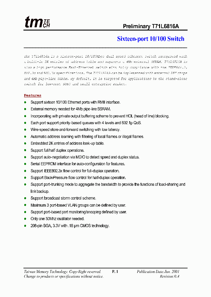 T71L6816A_1321052.PDF Datasheet