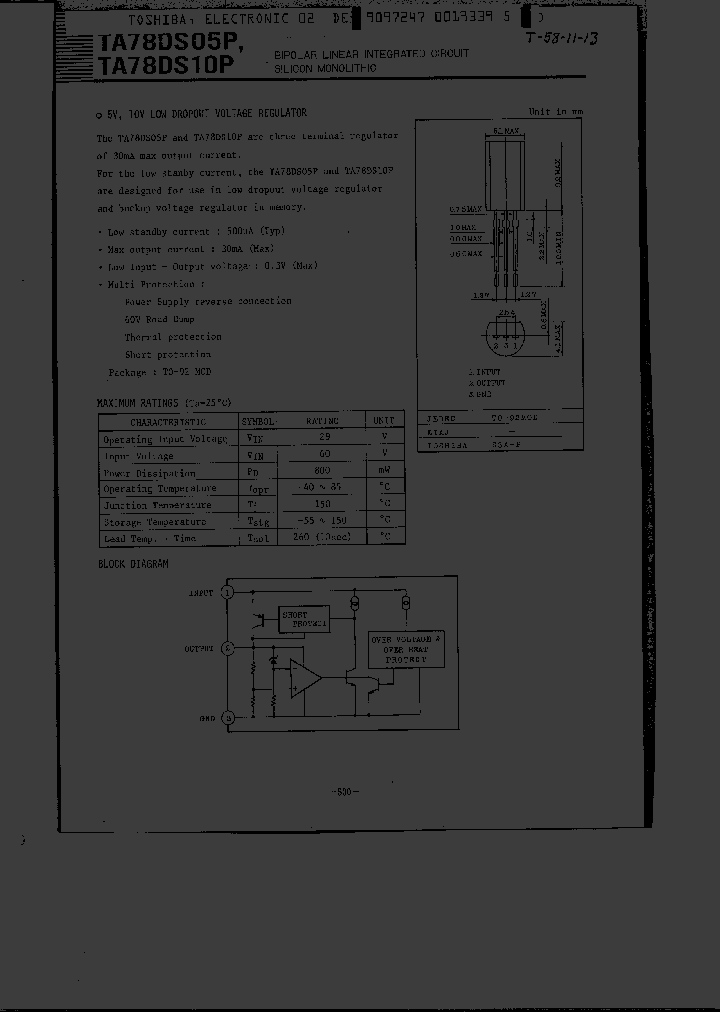 TA78DS10P_1321428.PDF Datasheet