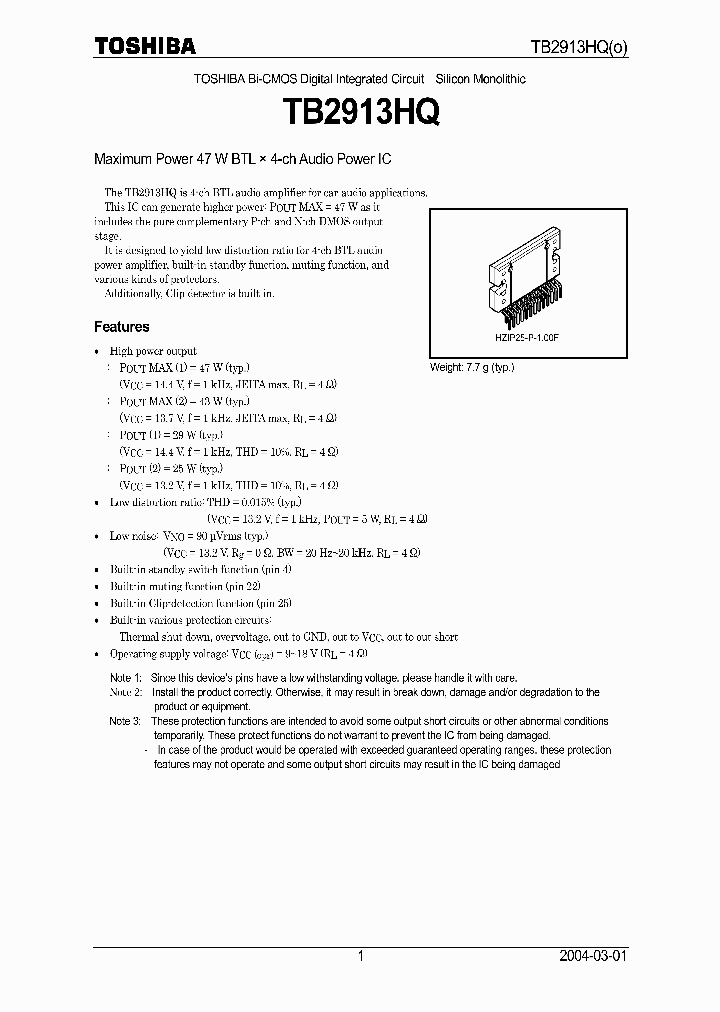 TB2913HQ_1321740.PDF Datasheet