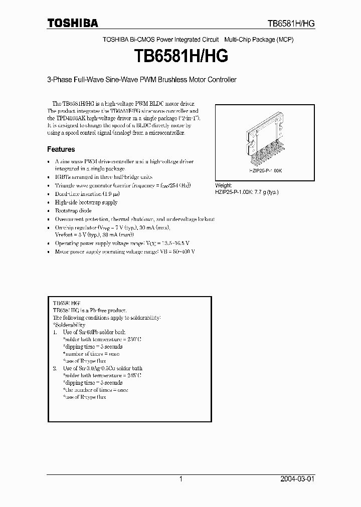 TB6581H_1321813.PDF Datasheet