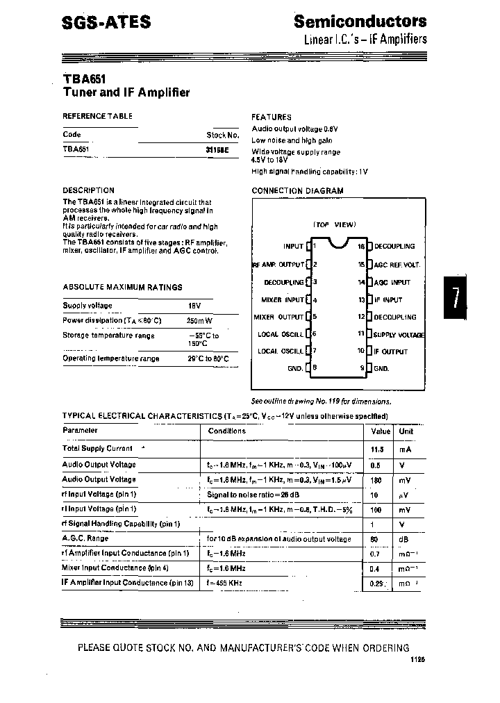 TBA651_1039304.PDF Datasheet