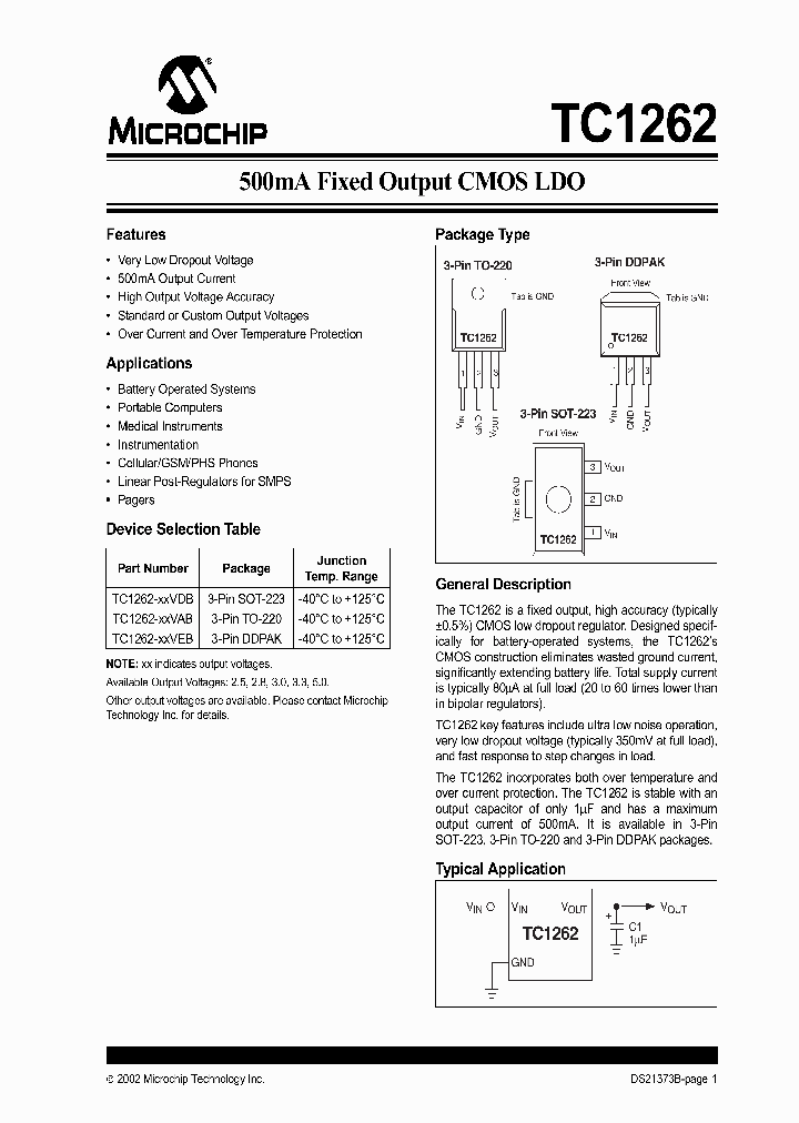 TC1262_1142055.PDF Datasheet