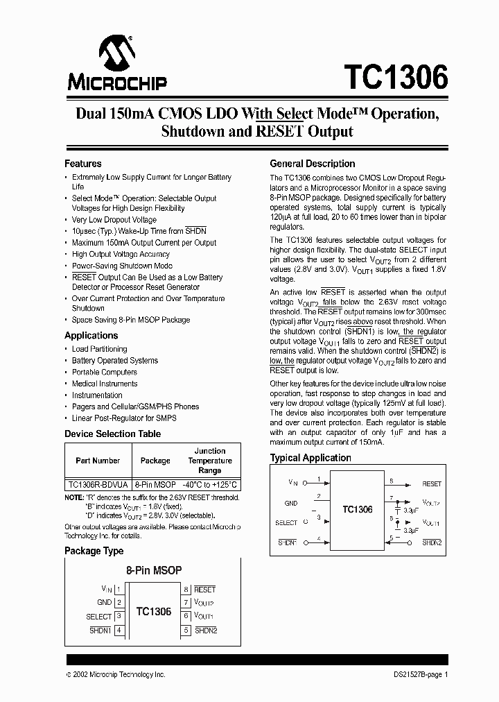 TC1306_905745.PDF Datasheet