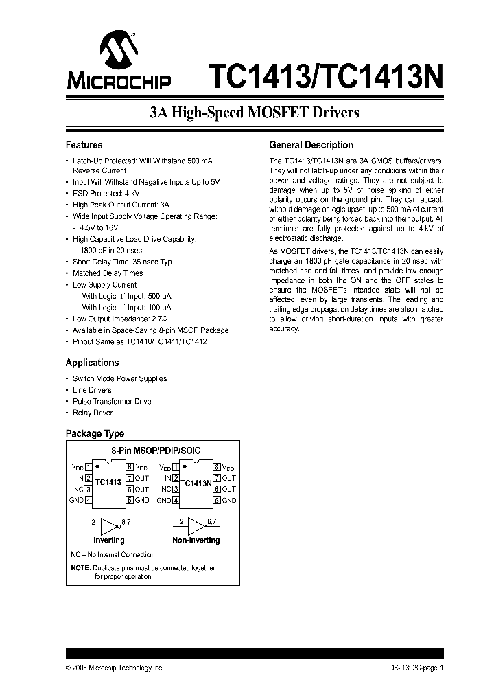 TC141303_1321988.PDF Datasheet