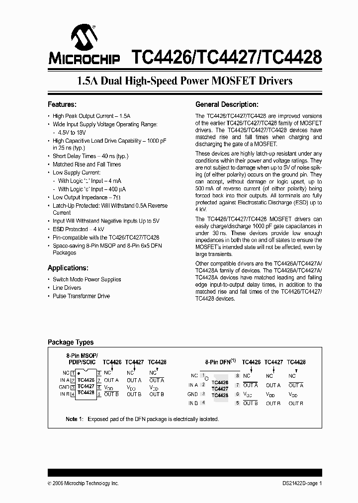 TC4427EOA713_1054578.PDF Datasheet