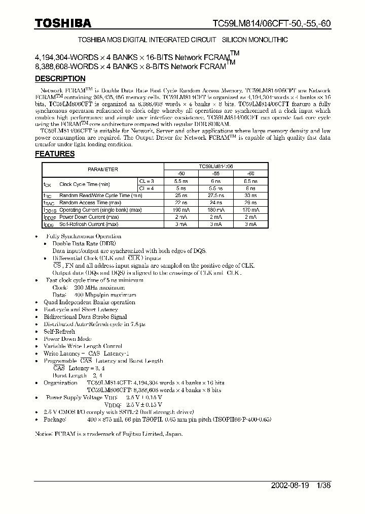 TC59LM814CFT-60_1322323.PDF Datasheet