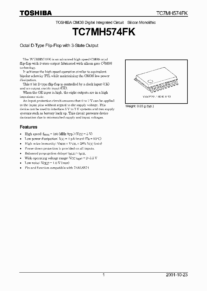 TC7MH574FK_1322728.PDF Datasheet