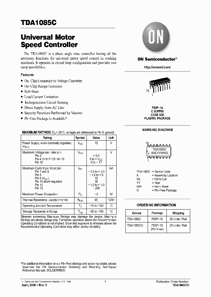 TDA1085C_1062555.PDF Datasheet