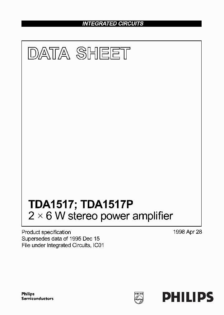 TDA1517_1079500.PDF Datasheet