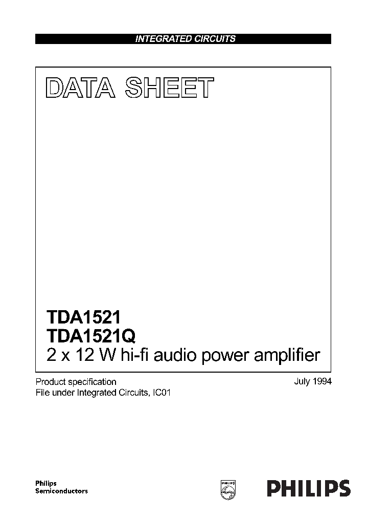 TDA1521Q_1323357.PDF Datasheet