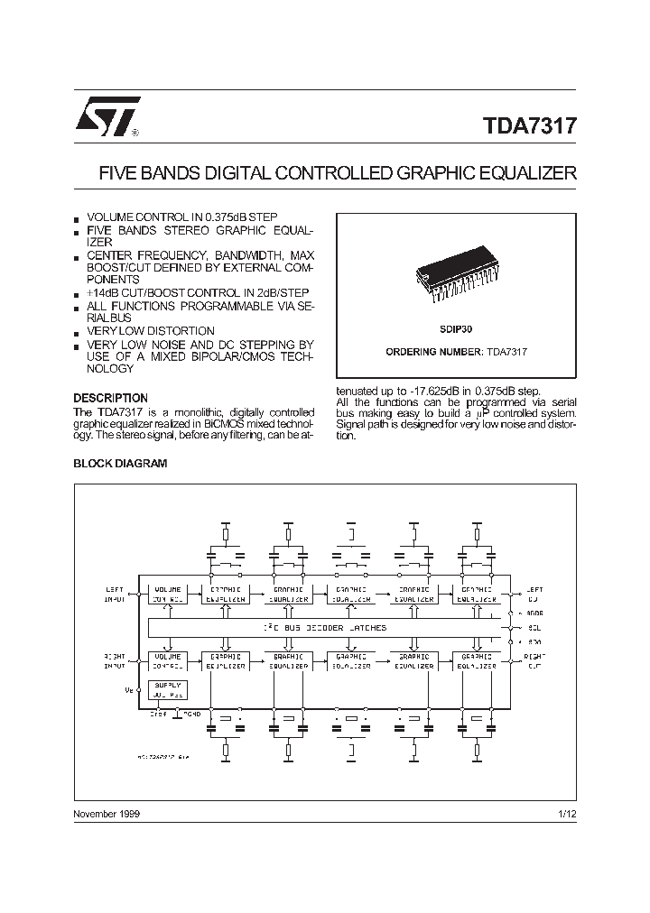 TDA7317_1323515.PDF Datasheet