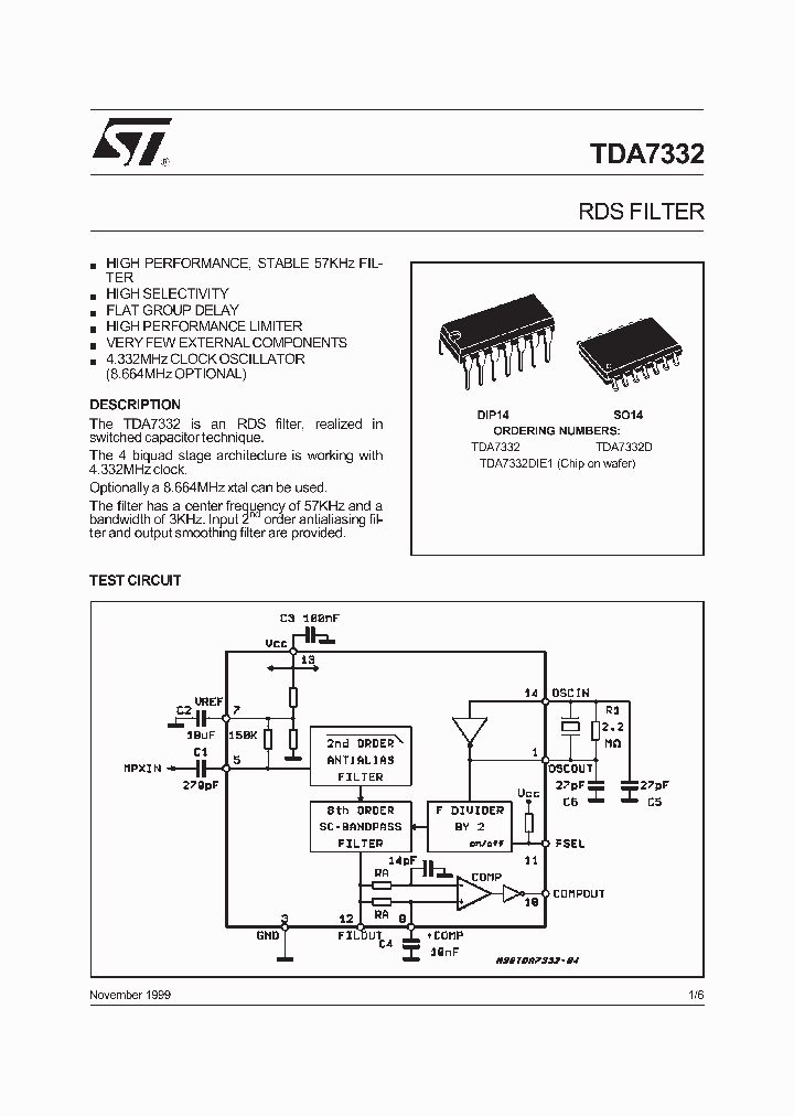 TDA7332D_1323520.PDF Datasheet