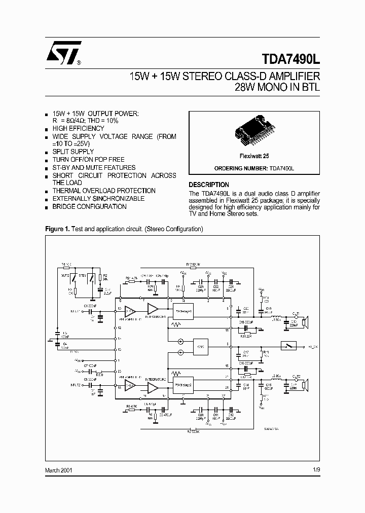 TDA7490L_1323586.PDF Datasheet