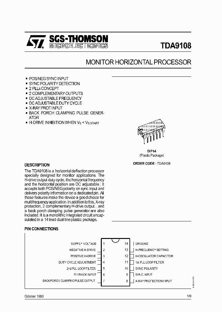 TDA9108_1067797.PDF Datasheet