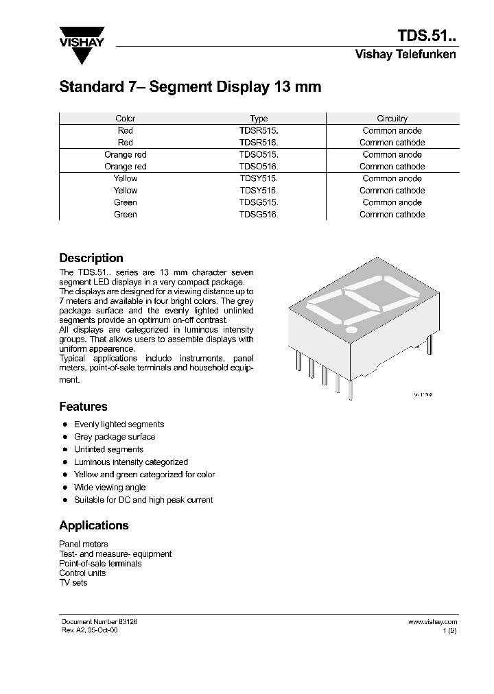 TDSY315316_1179856.PDF Datasheet