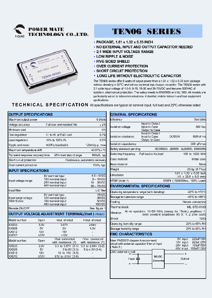 TEN06-05S05_946996.PDF Datasheet